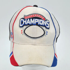 RARE Vintage 2004 NFL Super Bowl 34 Reebok Locker Room Cap Hat OSFA UNFINISHED